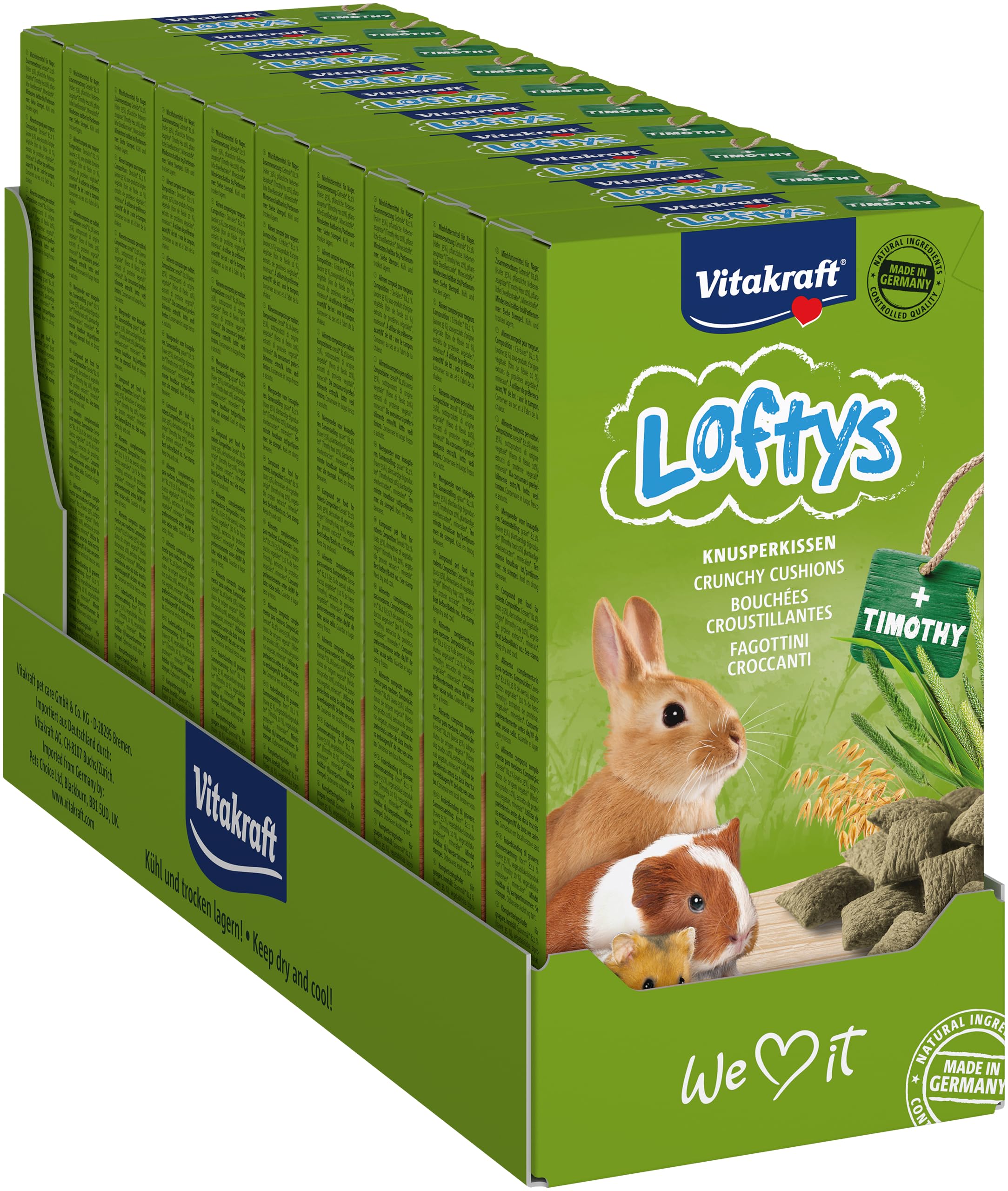 Vitakraft Small Animal Lofty's 100 g (Pack of 10)