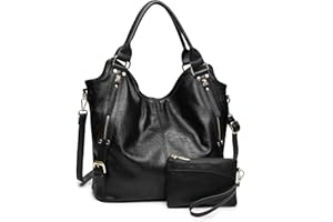 ITSCOSY Women Tote Bag Handbags PU Leather Fashion Hobo Shoulder Bags with Adjustable Shoulder Strap