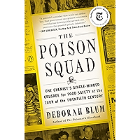 The Poison Squad: One Chemist's Single-Minded Crusade for Food Safety at the Turn of the Twentieth Century book cover The Poison Squad: One Chemist's Single-Minded Crusade for Food Safety at the Turn of the Twentieth Century book cover