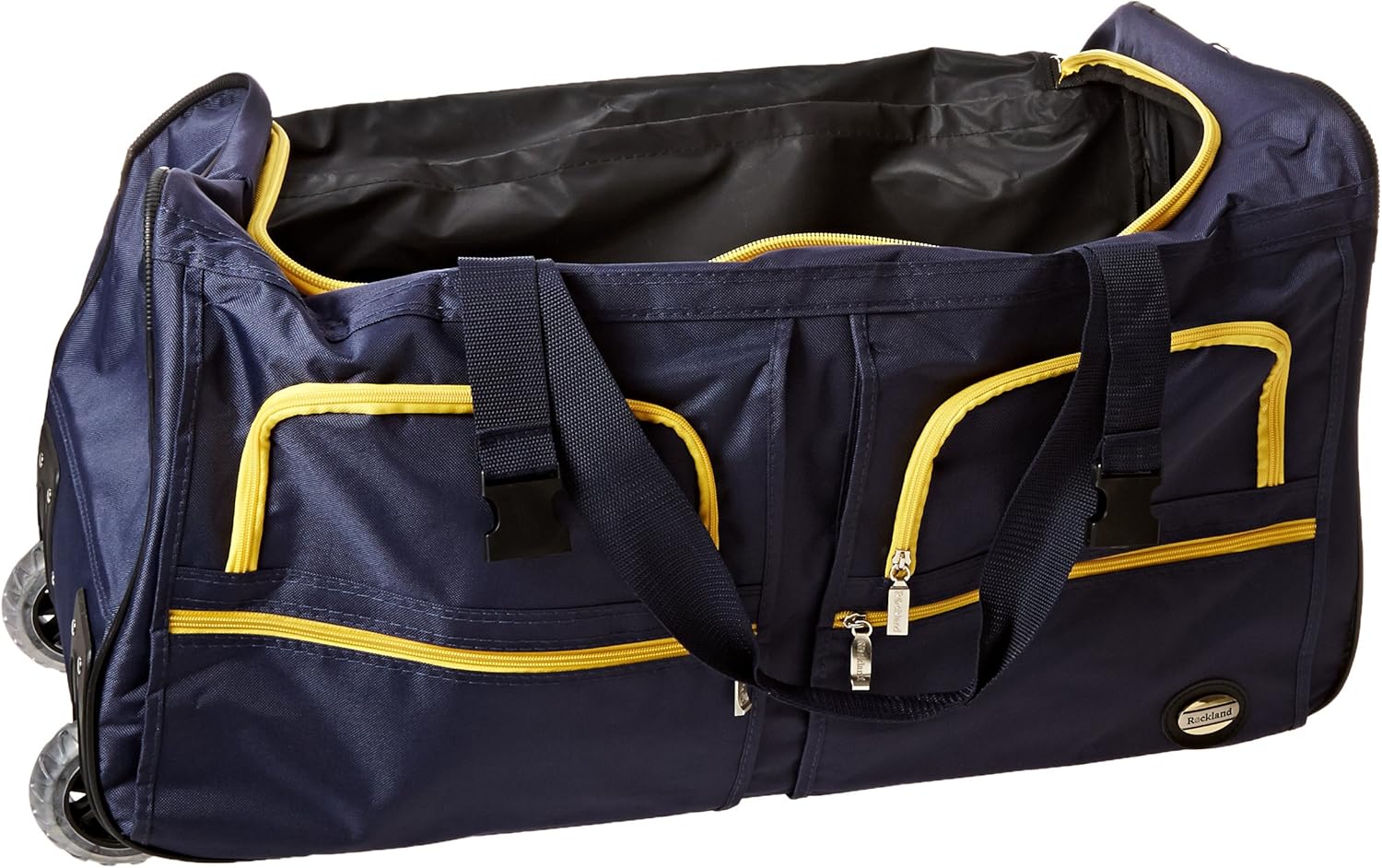  | Rockland Rolling Duffel Bag, Black, 36-Inch | Travel Duffels