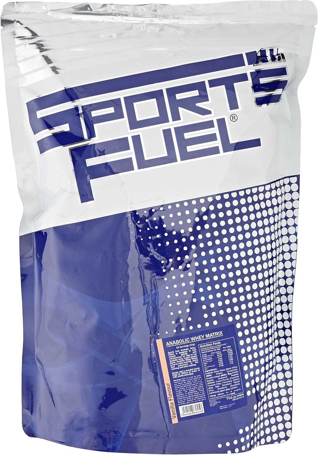 My Sports Fuel 1 kg Vanilla Anabolic Whey Matrix Protein Powder - Image 3