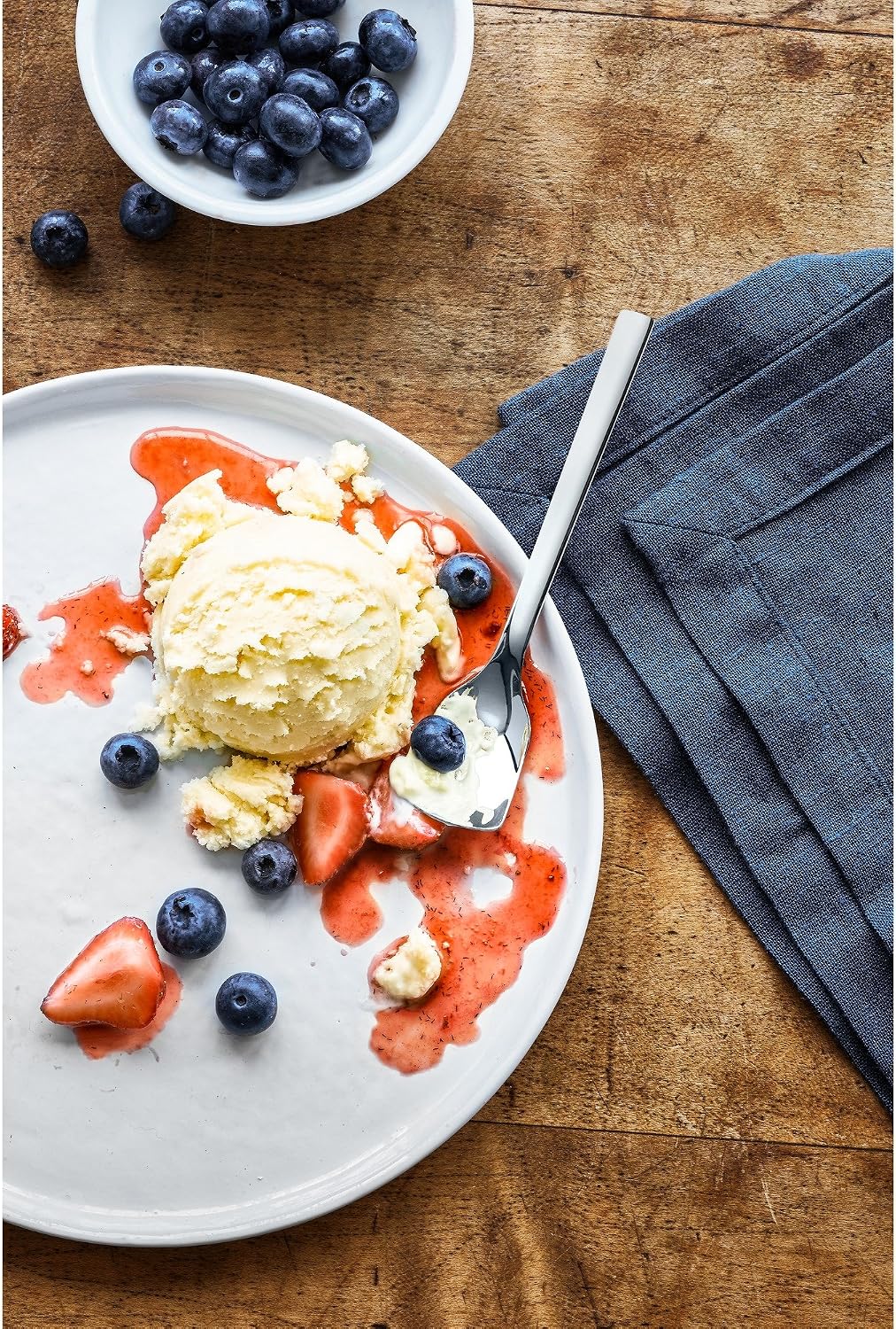 WMF Ice Cream Spoon Set 6-Piece Nuova Cromargan Stainless Steel Polished, Silver, 20.6 x 27.1 x 10.6 cm - Image 3