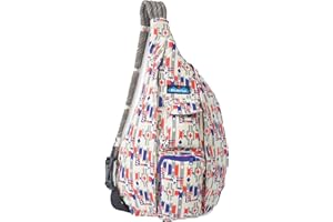 KAVU Original Rope Bag Sling Pack with Adjustable Rope Shoulder Strap - Mesa