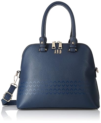 And Isabelle Womens Satchel (Navy)