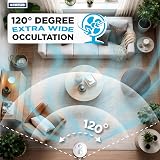 Status 32-Inch Oscillating Tower Fan, 3 Speed Settings, Portable White view 3