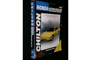 Honda Accord and Prelude, 1984-95 (Chilton Total Car Care Series Manuals)
