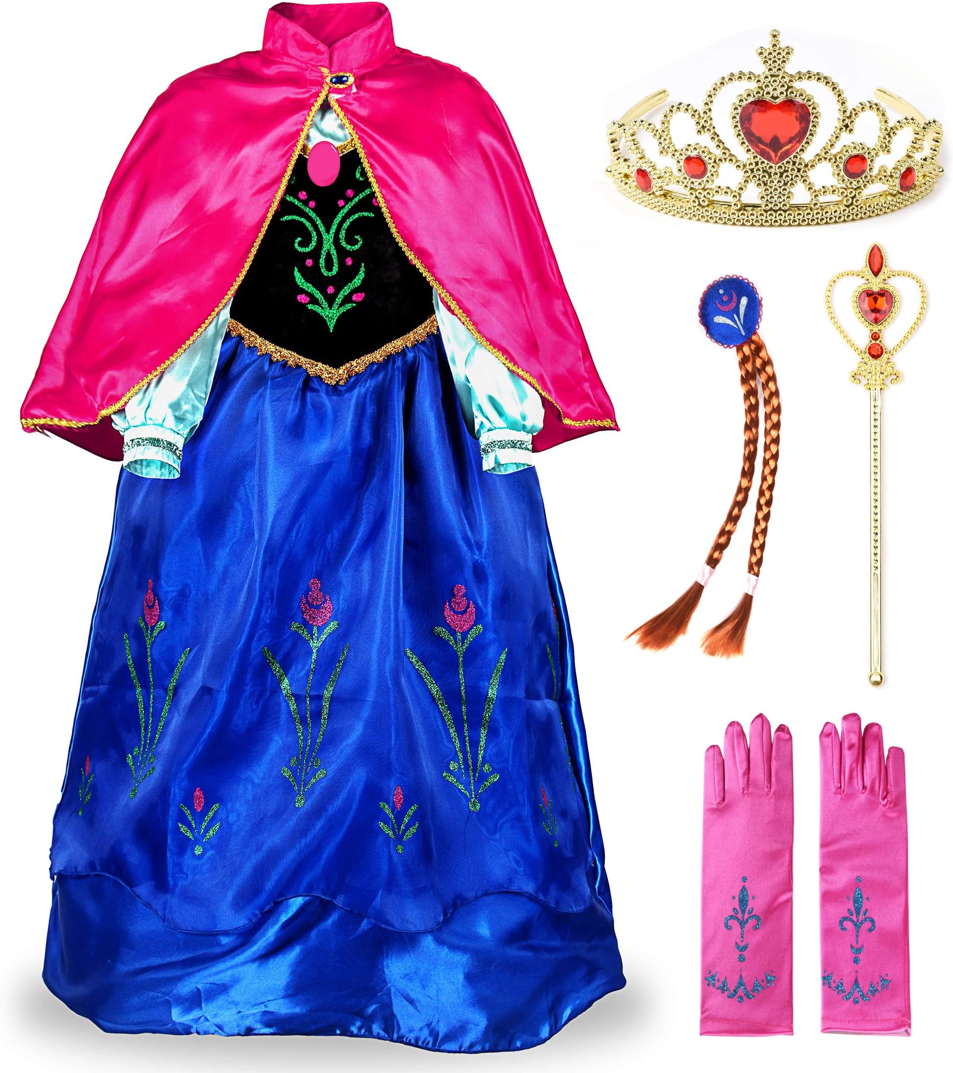 JerrisApparel Princess Party Dress Costume Cosplay Dress Up