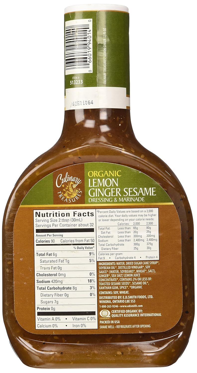 lemon ginger sesame dressing costco
