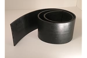 AEINIWERAABBCC PlowRubber.com Heavy Duty Replacement Rubber Snow Deflector 10" Wide X 9 Ft. Long