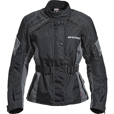 Motorradjacke Road Damen Tour Textiljacke 1.0, verschließbares Belüftungssystem, Oberarm-, Taillen-, Bundweitenverstellung, R