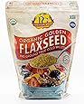 Premium Gold Organic Ground Flax Seed | High Fiber Food | Omega 3 | 4 pounds