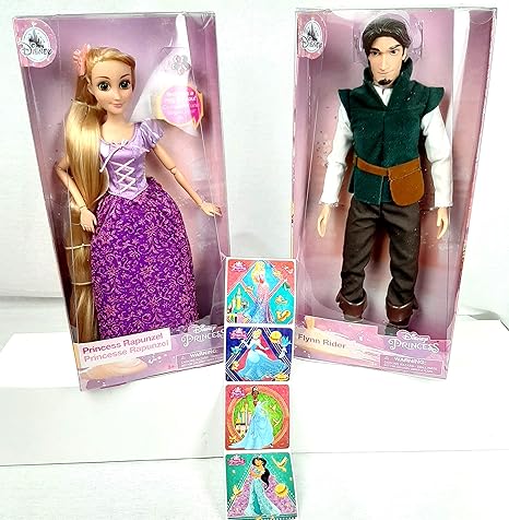 Amazon ディズニーストア 19 ラプンツェル クラシックドール リング付き フリンライダー クラシックドールセット おもちゃ おもちゃ
