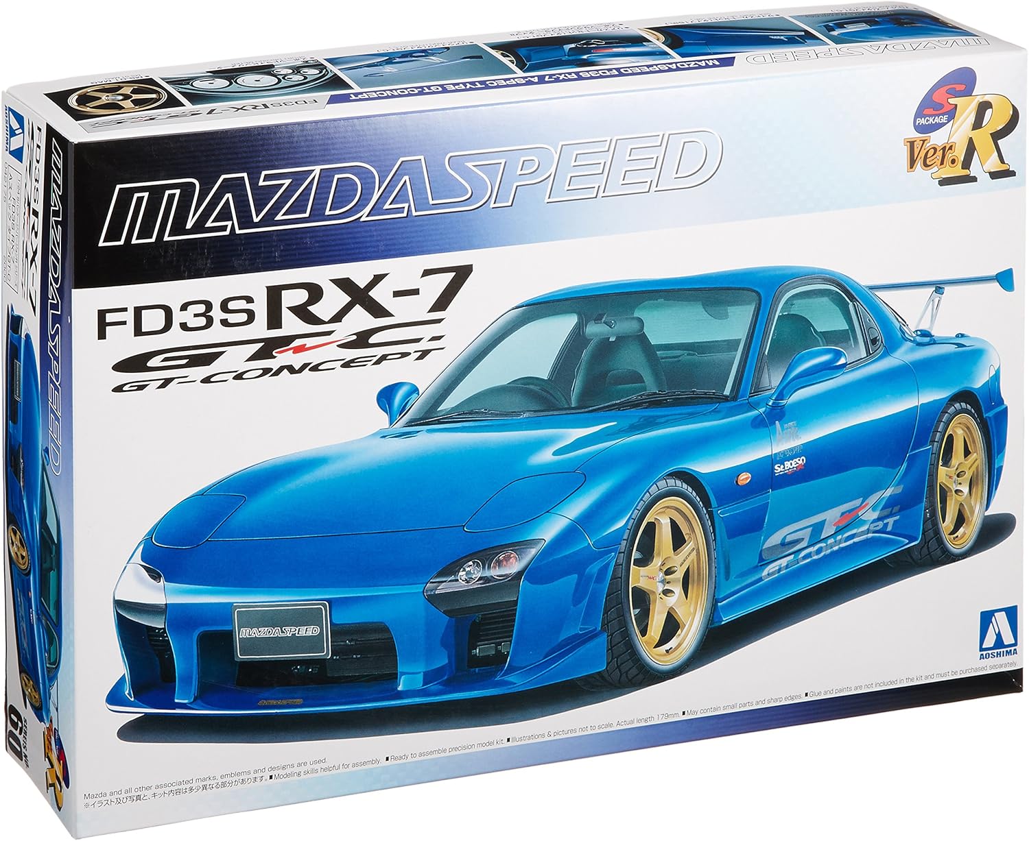 1 24 Mazda Fd3s Rx 7 A Spec Type Gt C Toys Games Amazon Com