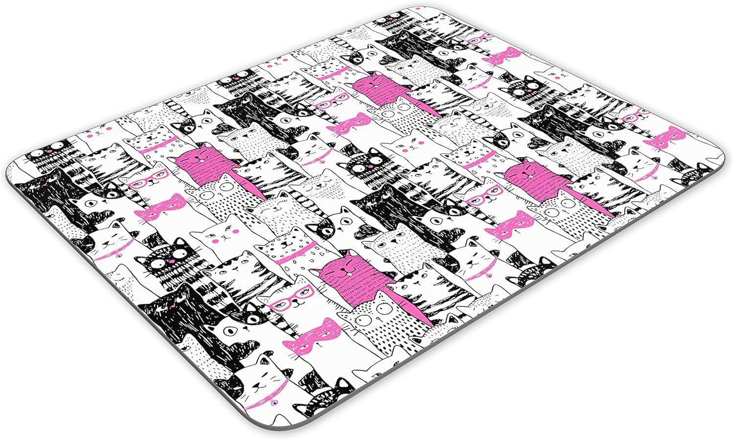 Destination Vinyl Ltd Cute Cats Mouse Mat Pad, Funny Cat Kitten Mum Auntie Aunty Fun Computer #13046, Multicolor - Image 4