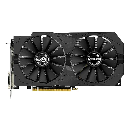 Asus STRIX RX470 O4G GAMING Tarjeta gráfica Strix 4 GB AMD Radeon RX 470 GDDR5 PCI Express 3 0 8000 MHz resolución de 7680 x 4320 