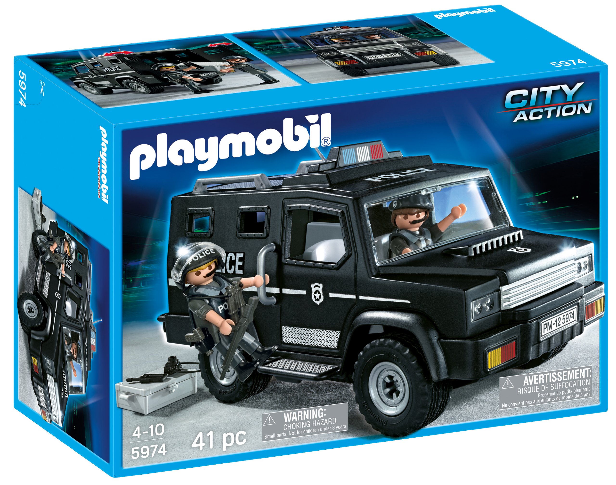 Playmobil City Action 5974 SWAT Vehicle