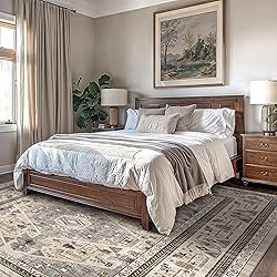 GENIMO 3x5 Area Rugs for Living Room, Machine