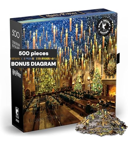 Amazon.com: Ceaco - Thomas Kinkade - Harry Potter - The Great Hall
