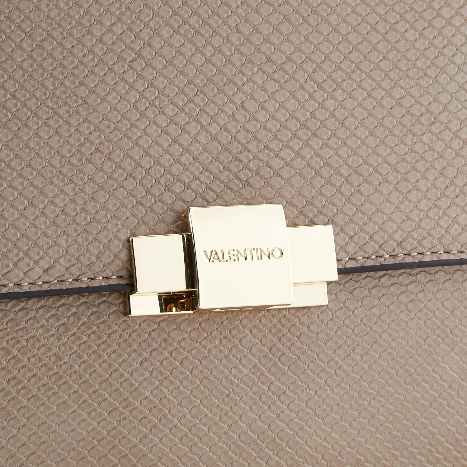 Valentino cross body bag handbag Rosalie Satchel Taupe brown - Image 4