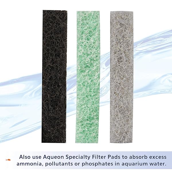 AQUEON AQUARIUM FISH TANK REPLACEMENT FILTER CARTRIDGES LARGE – 3 PACK
