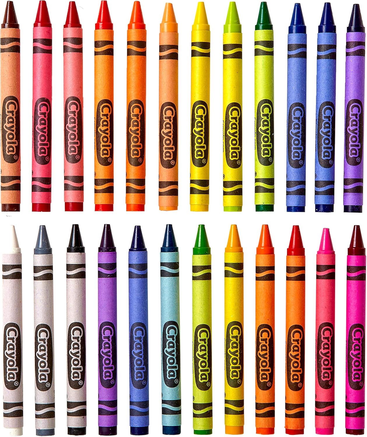 Crayola 24 Count Crayons: Toys & Games