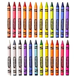 Crayola Crayons Bulk, 12 Packs of 24 Count