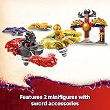LEGO NINJAGO Dragon Spinjitzu Battle Pack 71824 with 2 Minifigures view 4