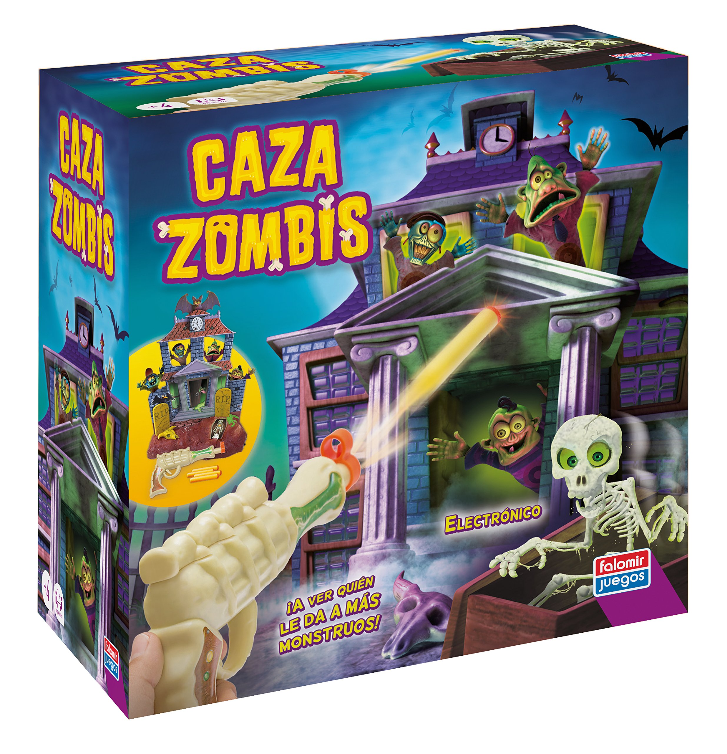Falomir Zombie Hunting, Board Game, Skill (27270), Assorted Color/Model