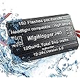 Stop-Alert WigWagger 240 HEADLIGHT Wig Wag Alternating Flasher Electronic Relay LED Xenon Halogen HID Incandescent - Emergency Police Ambulance Trucks 10 AMP 240W 12-24V 150 FPM