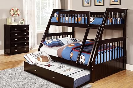 Amazon.com: American Furniture Clics 80-TFET Bunk Bed, Espresso ...