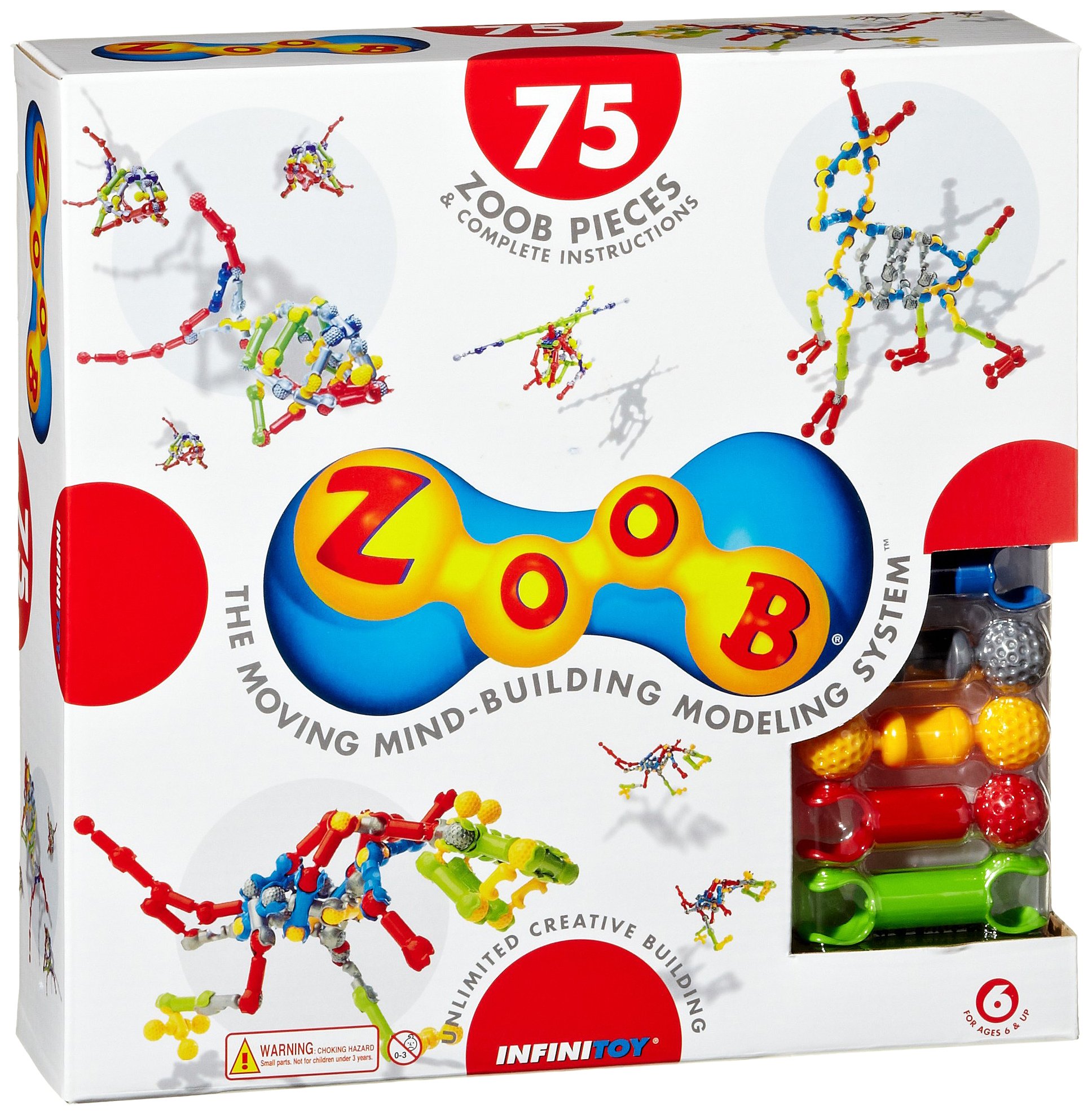zoob 75 piece building set