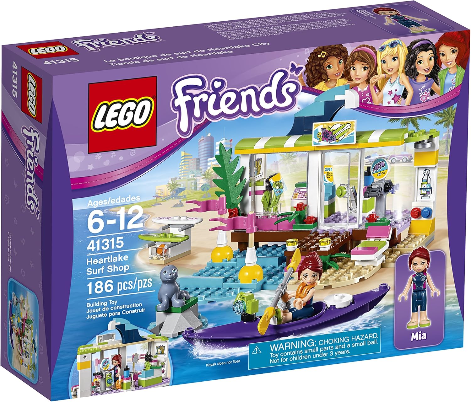 lego friends 41315 heartlake surf shop