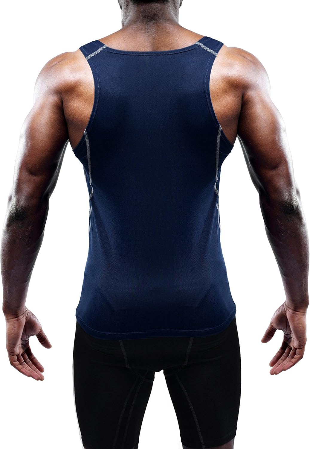 Neleus Men's 3 Pack Athletic Compression Under Base Layer Sport Tank Top at  Men’s Clothing store