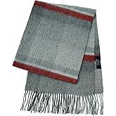 SoftSixant Cold Weather Wool Scarves, Lightweight Natural Pure Wool Winter Scarf For Women, 70.8" X 11.8",A Warm Winter Gift