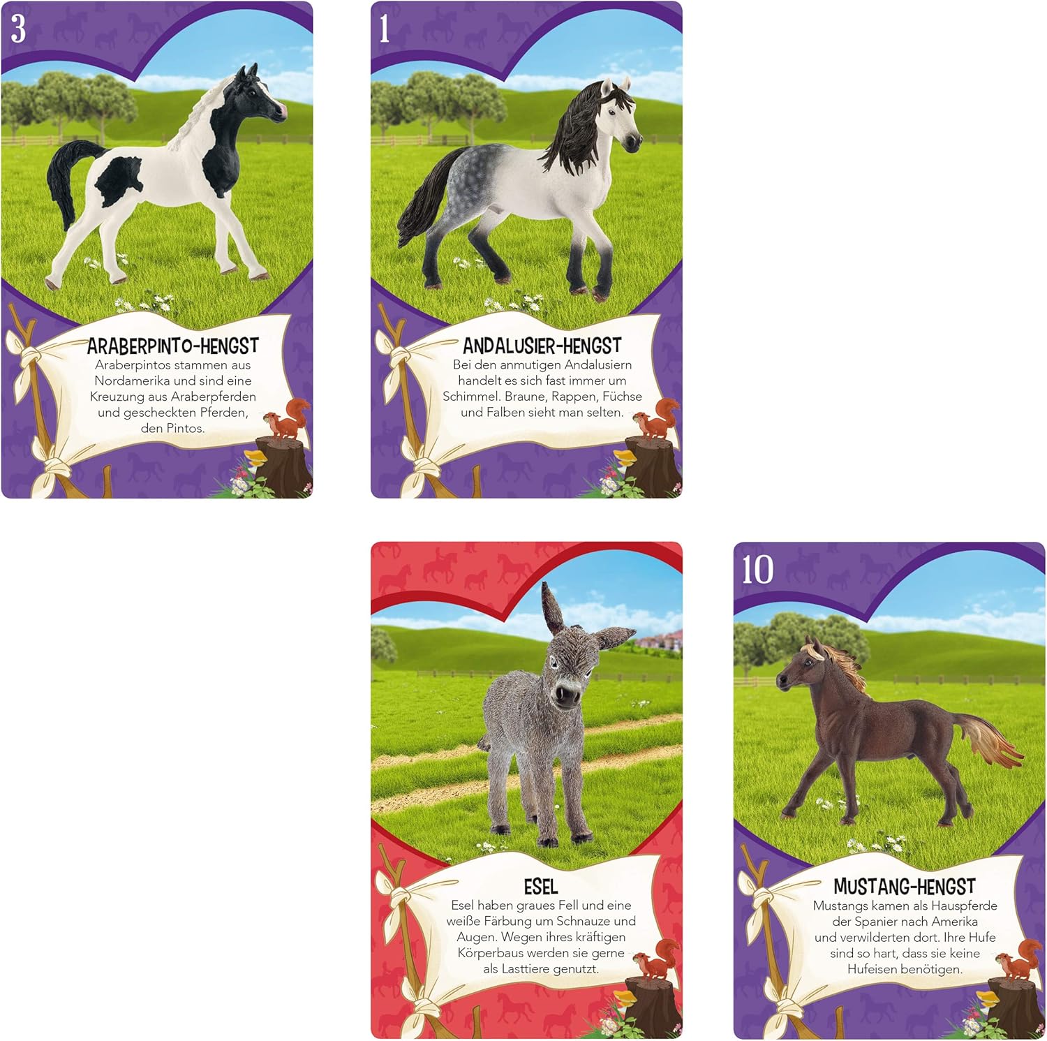 Schmidt Spiele 51424 Pferdefreunde Kartenspiel In Der Metalldose Schleich Horse Club Bunt Amazon De Spielzeug
