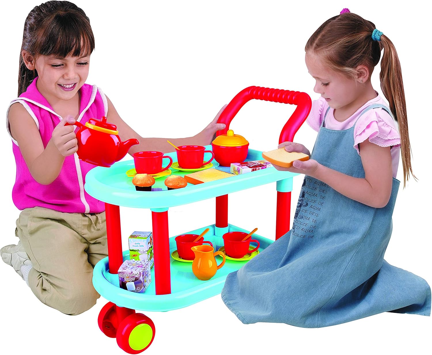 children's tea trolley set