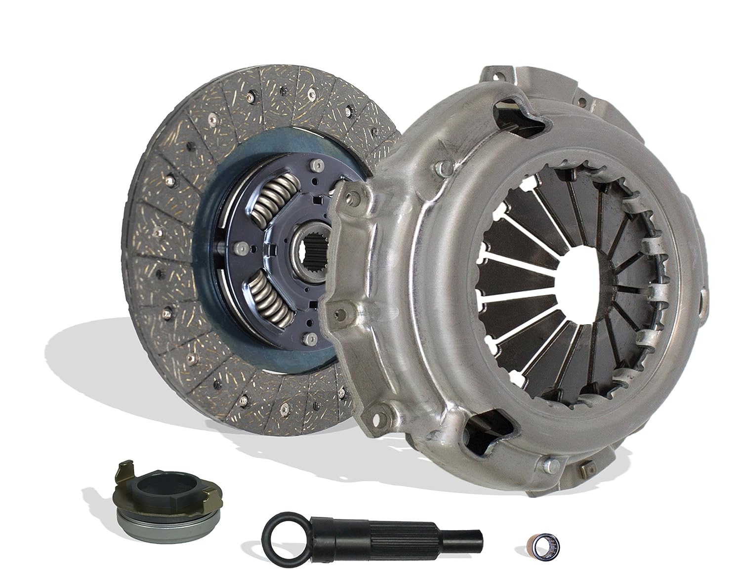 Clutch Kit Works With Ford Escape Escort Mazda Tribute Mercury Tracer  Limited XLS XLT DX ZX2 SE LS GS Trio Deportivo Equi Mid Sport 1997-2004  2.0L l4 GAS ...