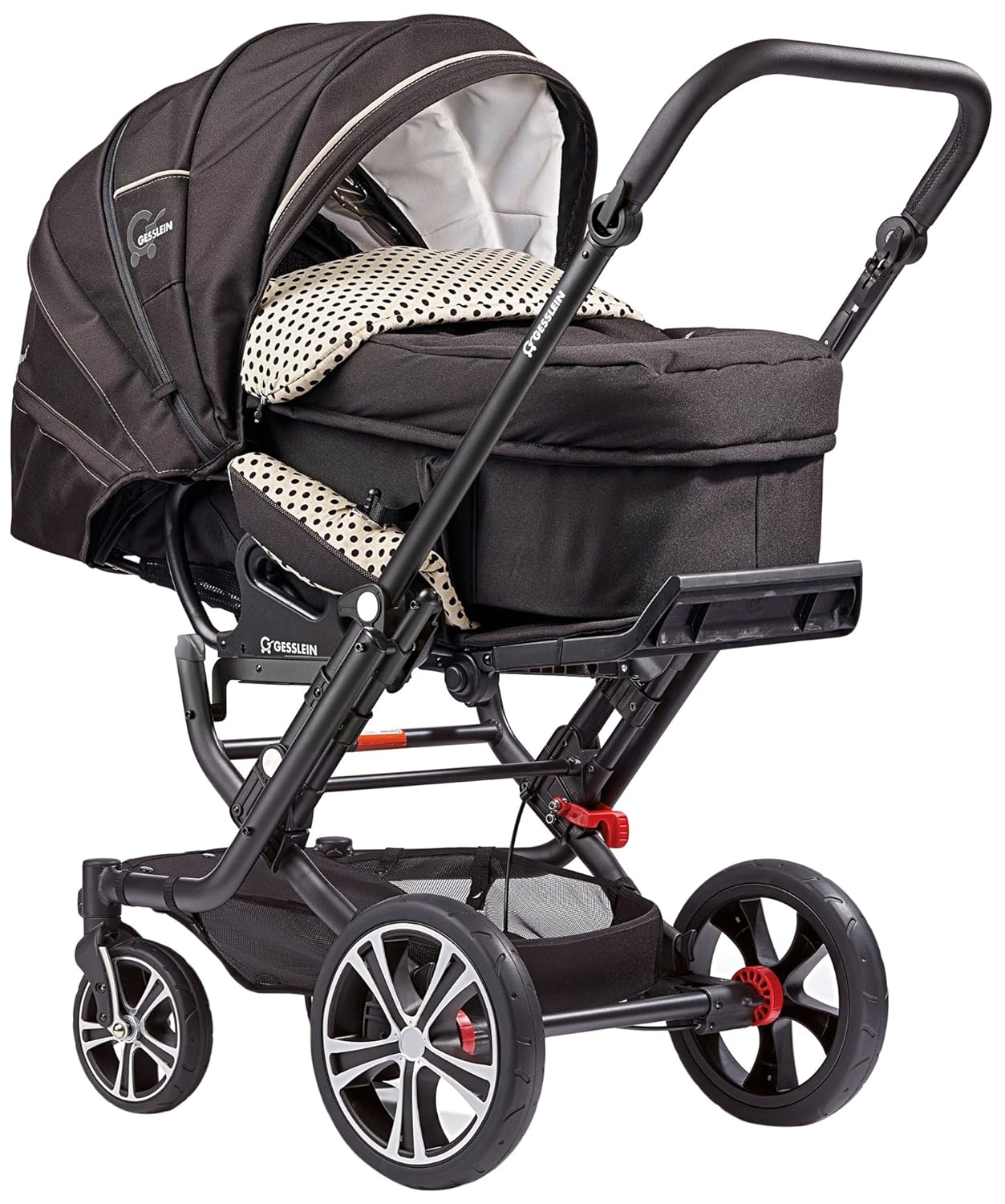 Gesslein 10610002865865 F6 Air+ inklusive Compact Tragetasche, mehrfarbig