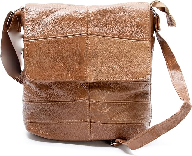 designer tan cross body bag