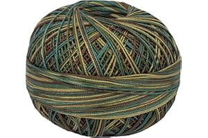 Handy Hands Lizbeth Premium Cotton Thread, Herbal Garden