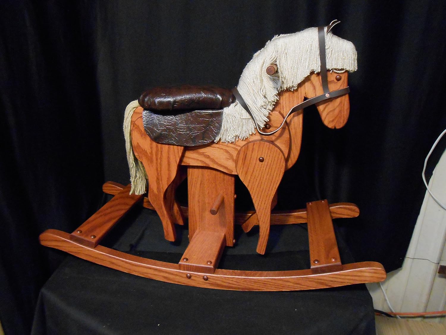 plywood rocking horse
