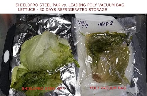 11”x14” SteelPak Textured/Embossed Mylar Vacuum Sealer Bags – One