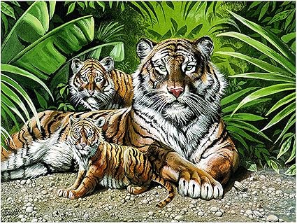 rompecabezas de animales salvajes para adultos