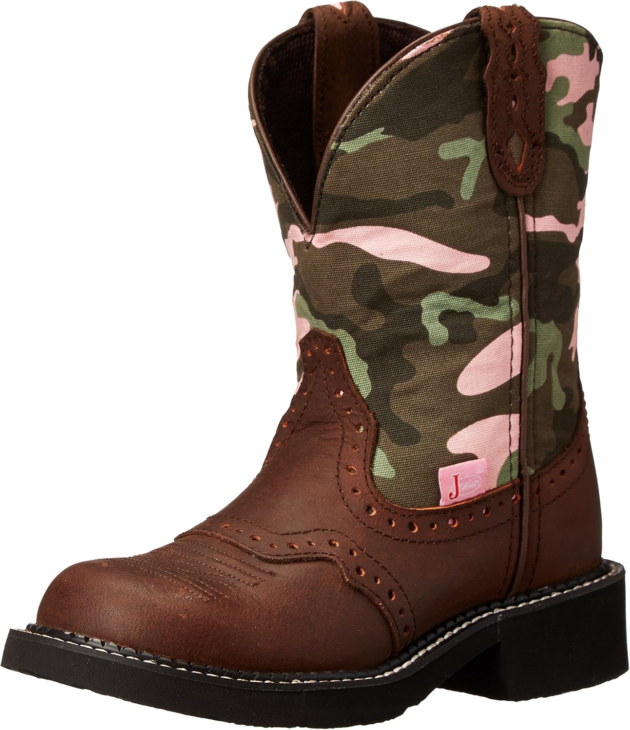 justin girls cowboy boots