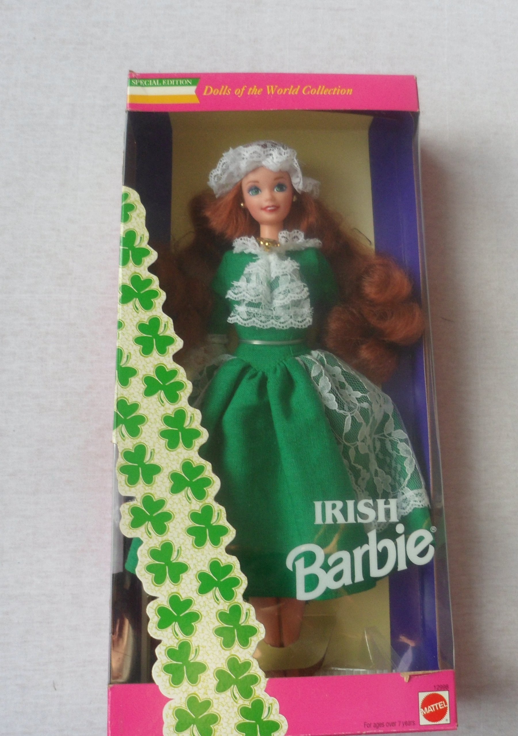 Barbie Special Edition Dolls Of The World Irish Barbie Doll By Mattel