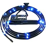 NZXT CB-LED20-BU Light Sensitivity Sleeved LED Kit (2-Meters) (Blue)