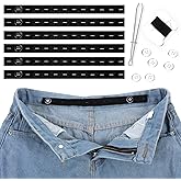 6 Pcs Waist Tightener for Pants Women Jeans Button Tightener Pants Adjuster Waist Tightener Jeans Waist Tightener Jean Button