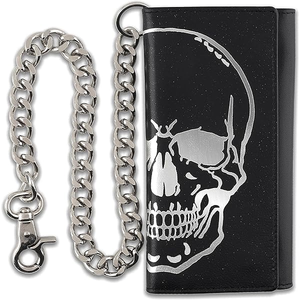 Amazon.com: Men Fashion Wallet Chain Big Links Silver Color Metal