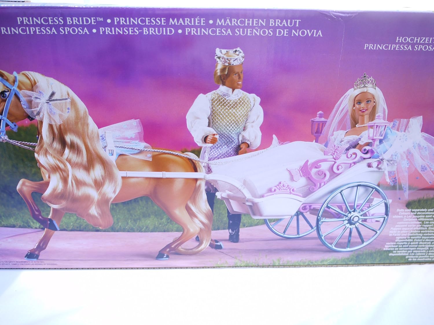 barbie horse and carriage