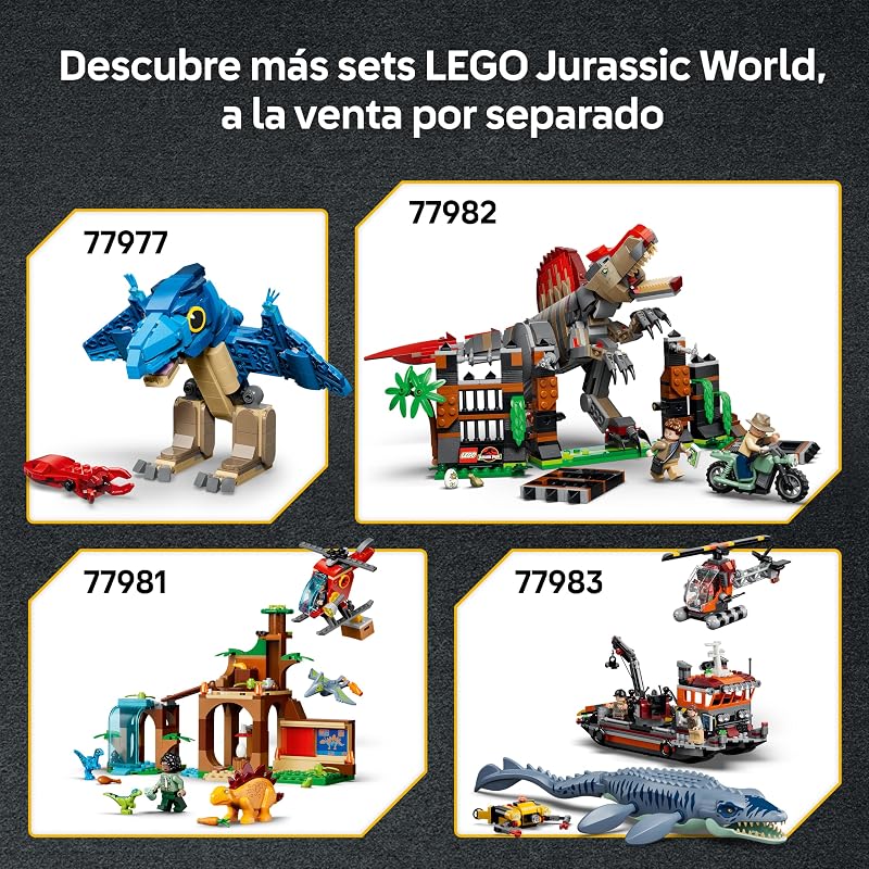 Jurassic World Young T. Rex Transport Truck 77978 — foto 8 de 8